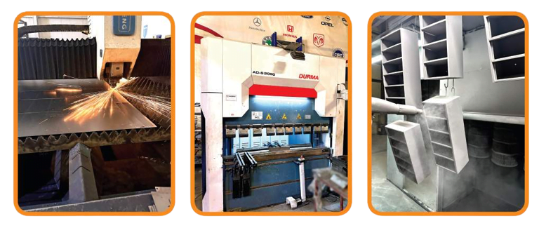 De la schiță la montaj: procesul complet de realizare a cutiilor poștale MIMO & ELVO