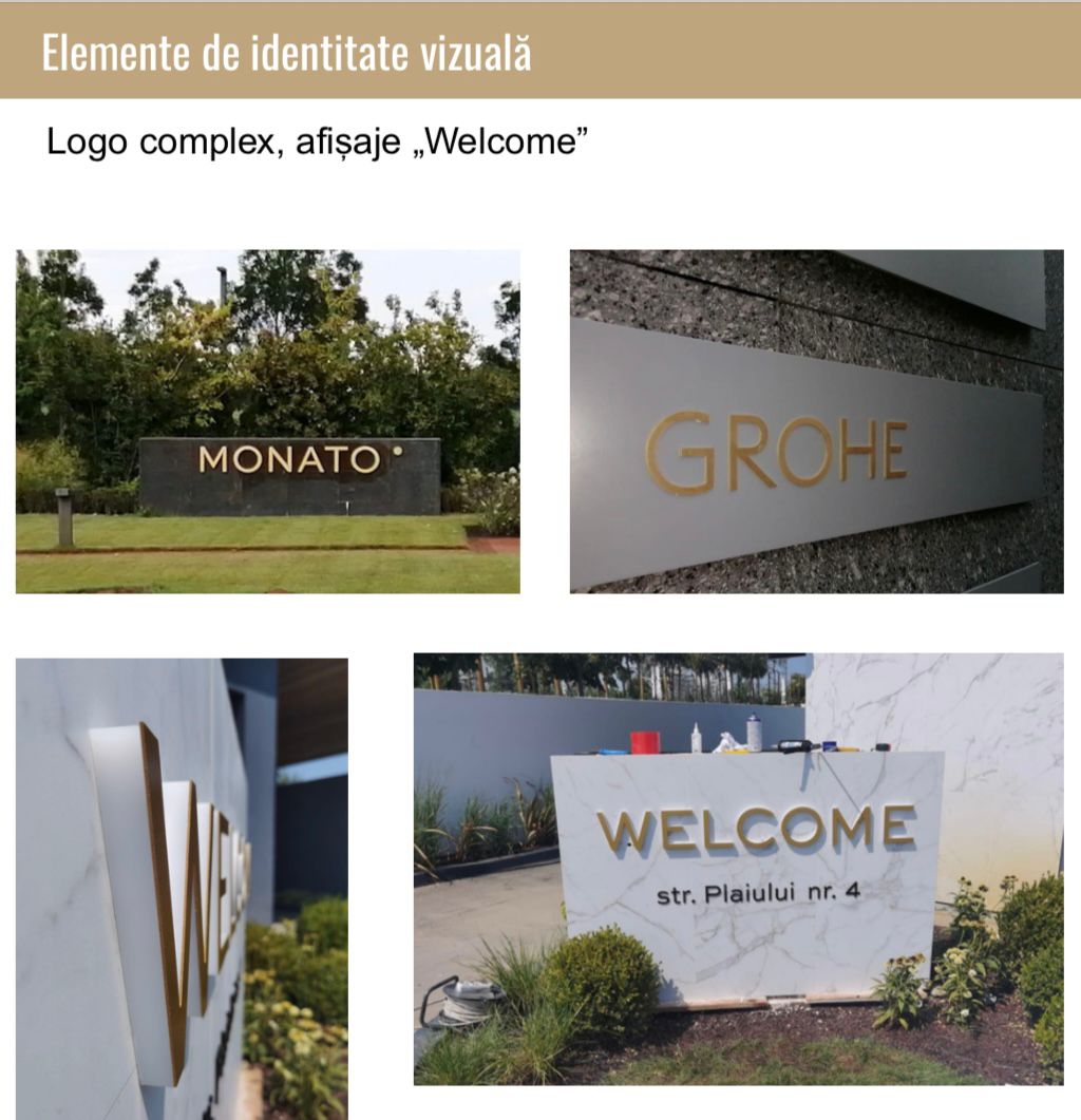 Semnalistica rezidențială: importanța uniformității vizuale în proiectele moderne