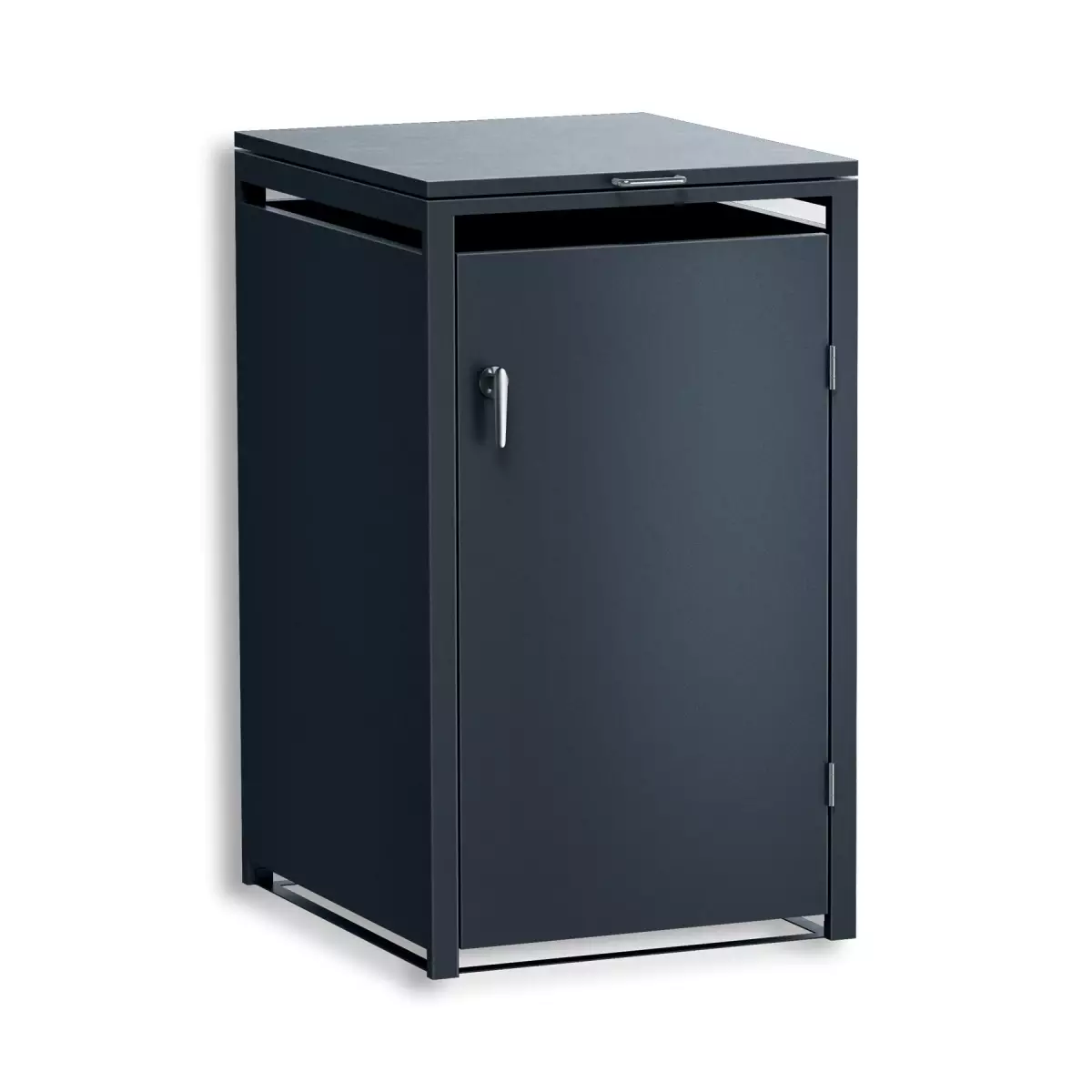 Cutie de gunoi - Cutia de gunoi MimoElvo | 1 compartiment | 240l | Antracit RAL 7016 | Mâner ușă cu încuietoare