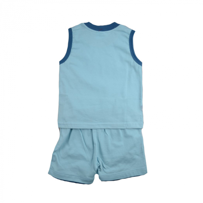 Compleu 2 piese de vara pentru baieti Koala Autko 01-663A-74 cm, Albastru [2]
