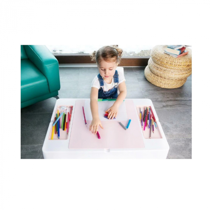 Set 2 piese masuta si scaunel 72 x 47 cm Tega Baby 015891, Multicolor [2]