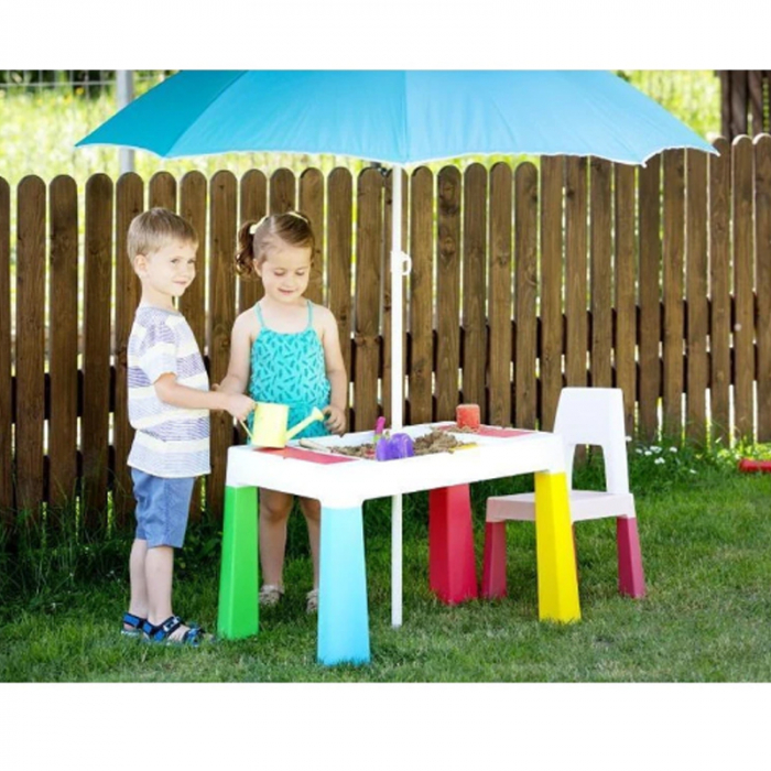 Set 2 piese masuta si scaunel 72 x 47 cm Tega Baby 015891, Multicolor [5]