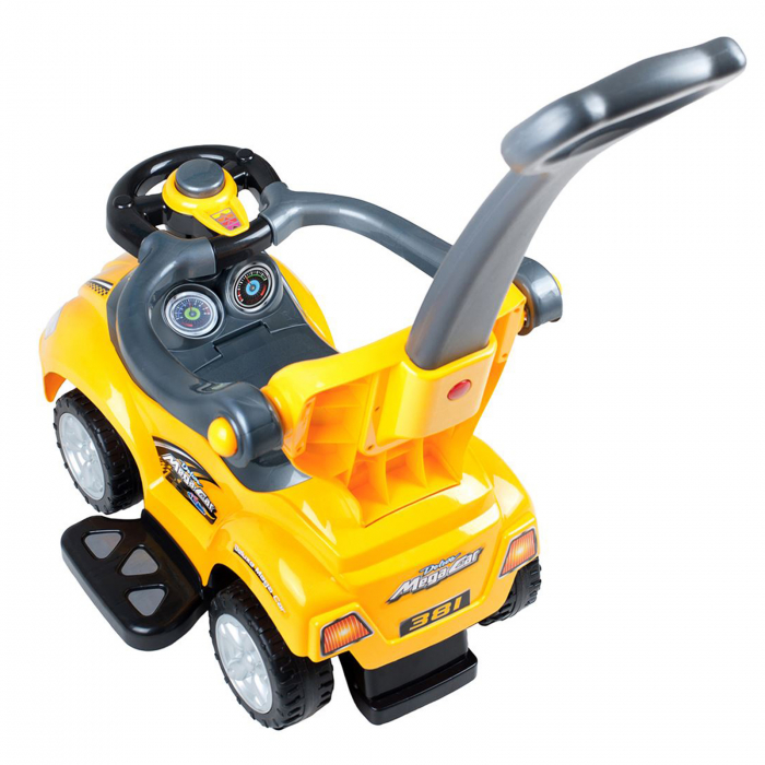 Masinuta 3 in 1 pentru copii BabyMix Deluxe Mega Car 021019 [3]
