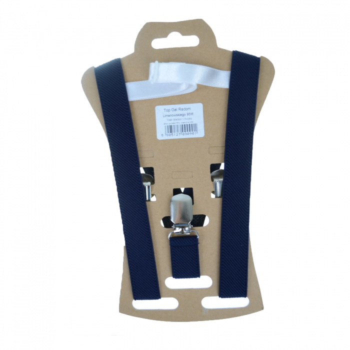 Set doua piese bretele si papion copii Topgal 09090-1, Bleumarin [3]