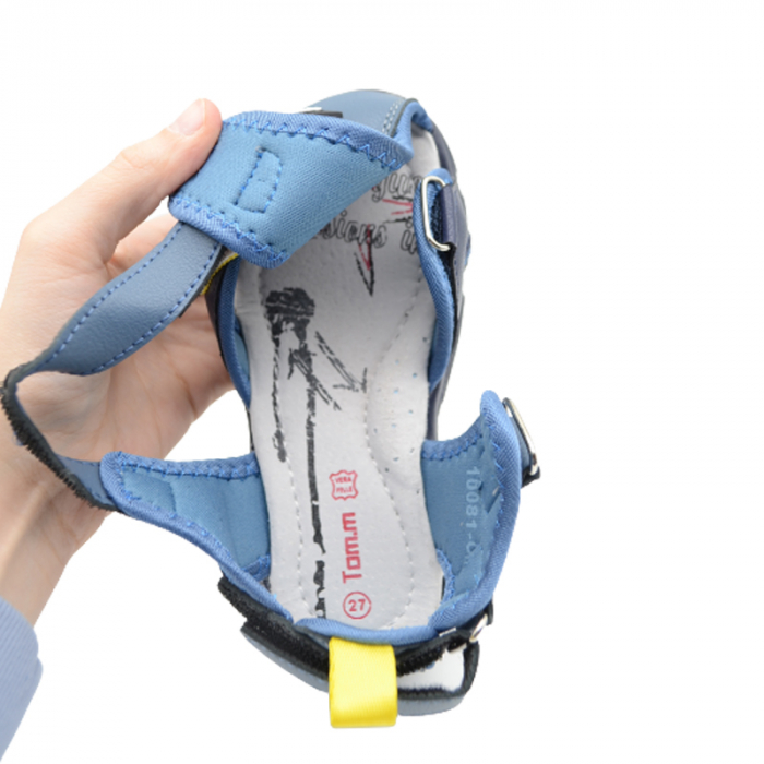 Sandale ortopedice pentru baieti Tom Miki C-10081-C-30, Bleumarin [3]