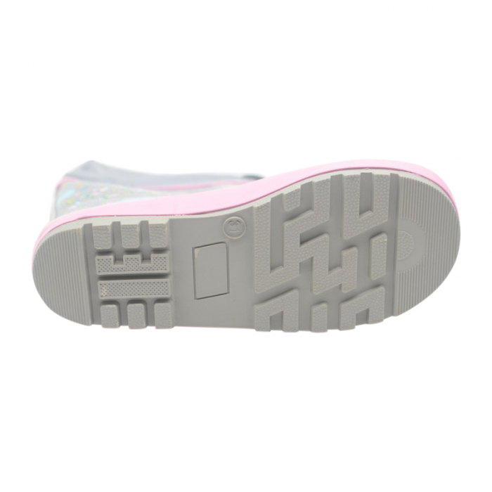 Cizme din cauciuc pentru fete Bi&Ki A-B00867-A-31, Gri [2]