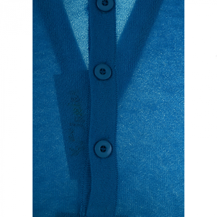 Cardigan cu maneca lunga pentru fete Mini Junior CPFML-A105, Albastru [3]