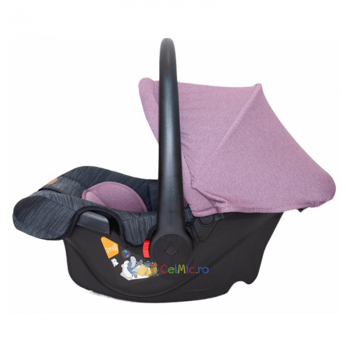 Scoica auto pentru fete 0-13 kg Baby C BS08, Mov [3]
