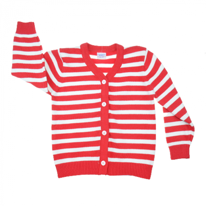 Cardigan cu maneca lunga pentru fete Vitamins CPF-4010, Rosu [1]