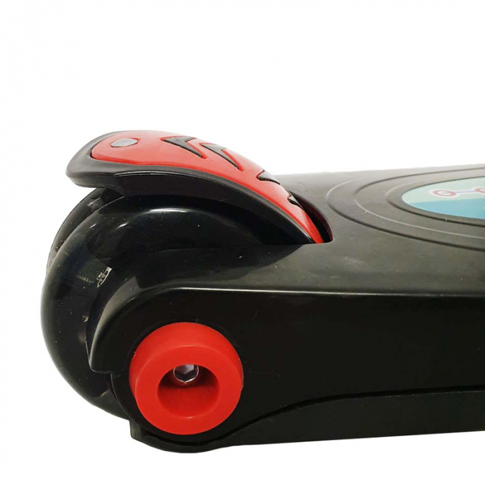Trotineta transformabila cu lumini si sunet 2 in 1 RCO Scooter PC 77-A, Rosu [2]