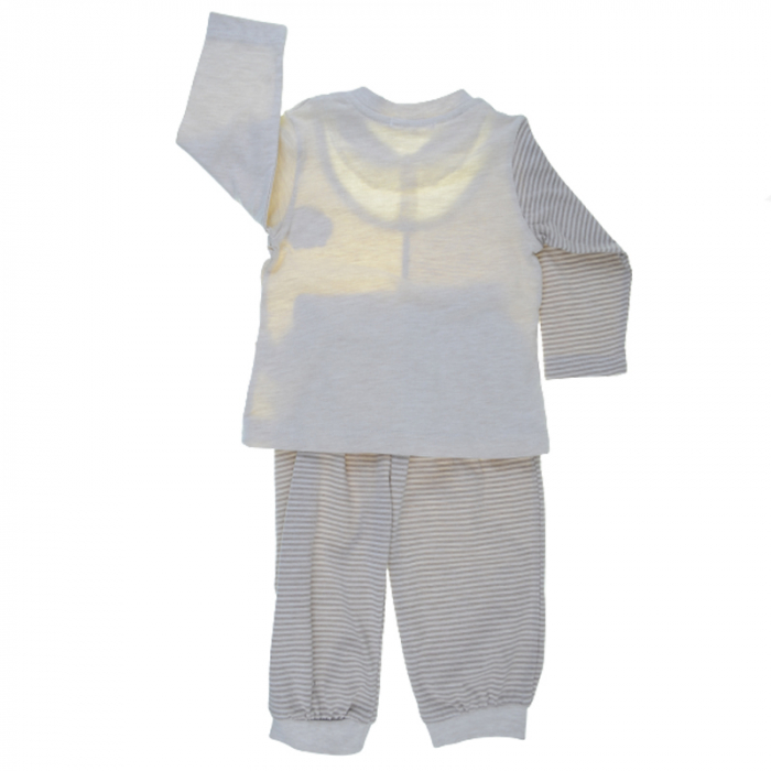 Compleu 2 piese pentru baieti Cassiope CSSP-0003, Crem [2]