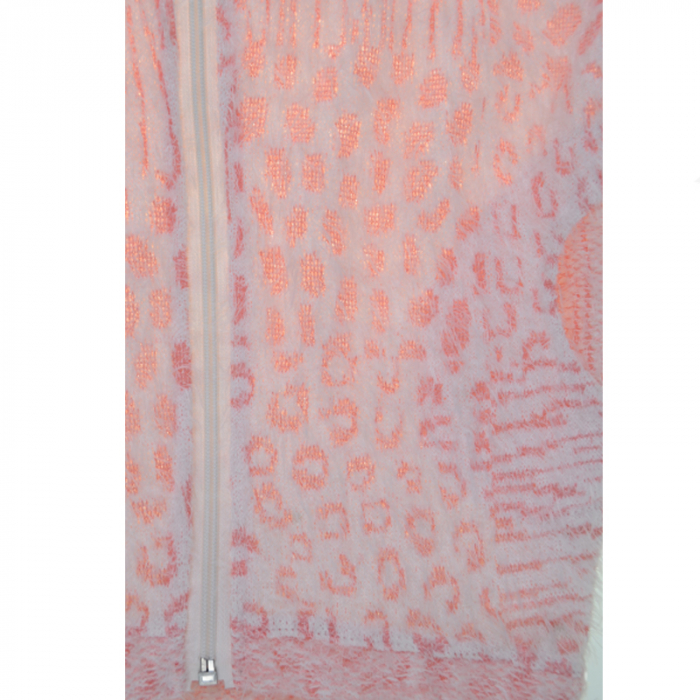 Cardigan cu maneca lunga pentru fete Mini Junior CPFMJ-123321, Roz [4]