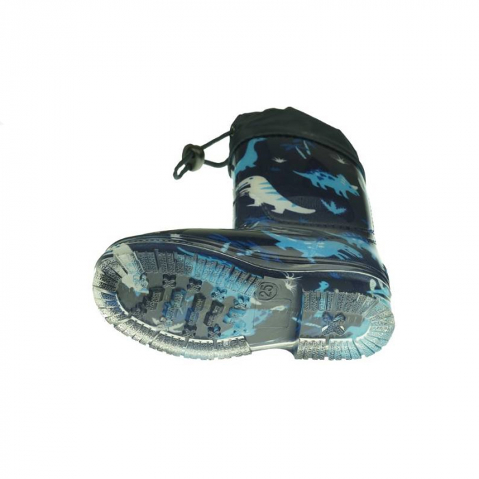 Cizme din cauciuc pentru baieti Mini Junior FMTT-098-23, Bleumarin [2]