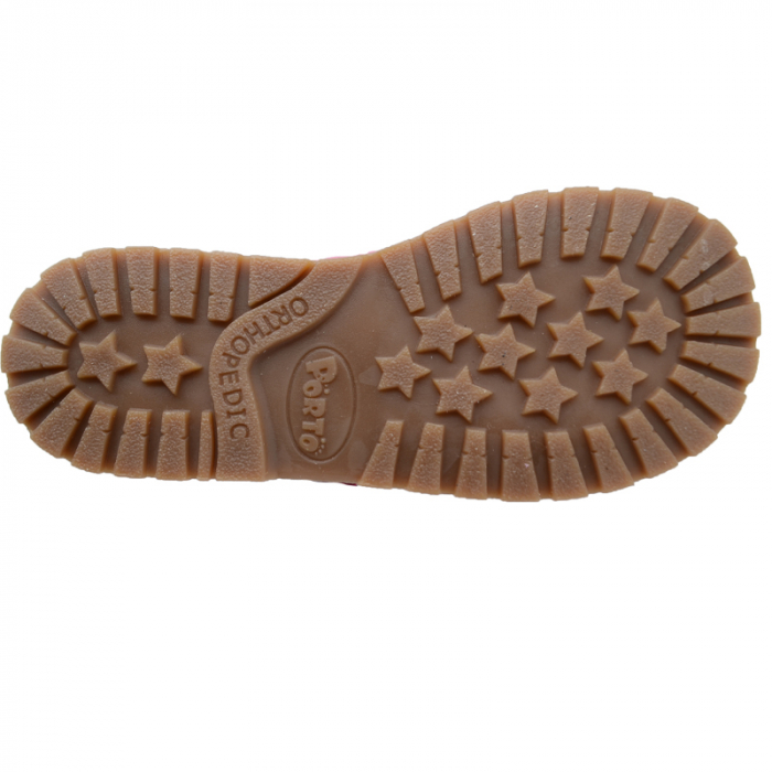 Sandale profilactice din piele naturala pentru fete Mrugala 1388-55-31, Roz [3]