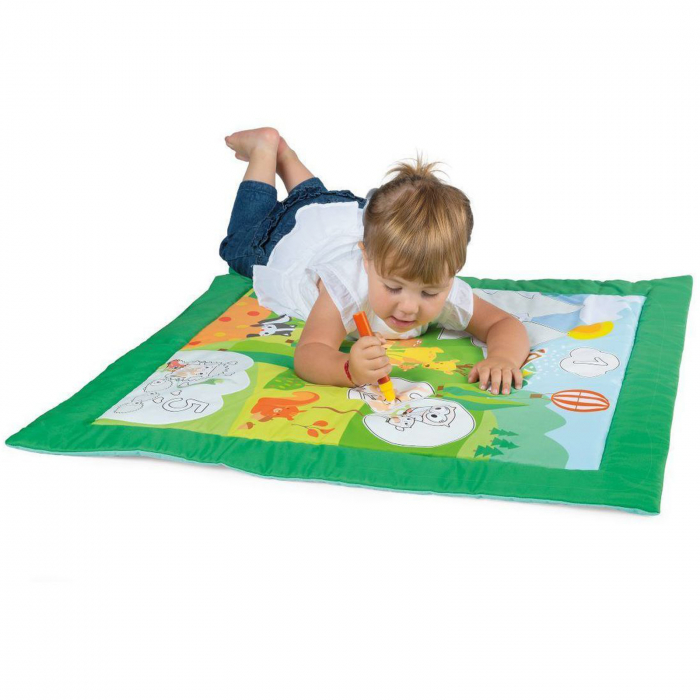 Covor de colorat 80 x 80 cm Chicco 138968, Multicolor [2]