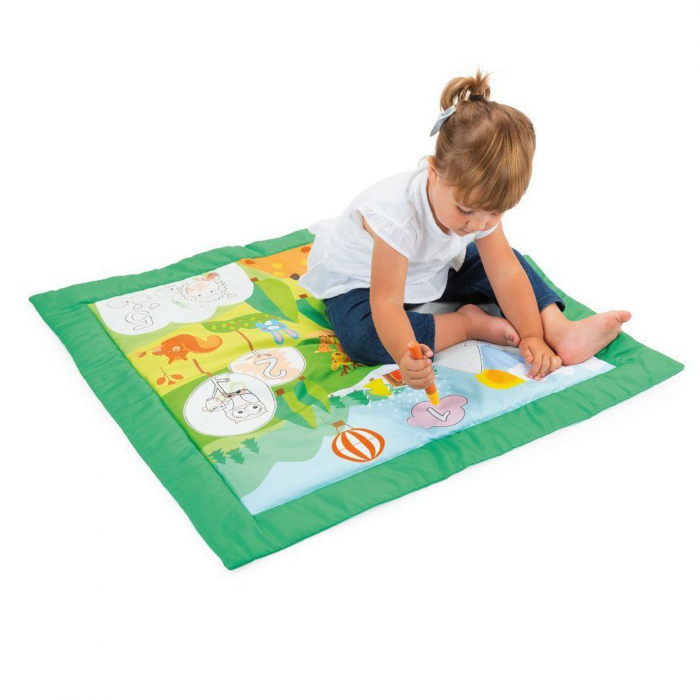 Covor de colorat 80 x 80 cm Chicco 138968, Multicolor [3]
