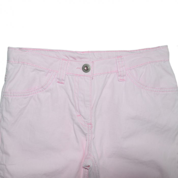 Pantaloni 3/4 din blug pentru fete Wenice WNCAT55053-2-02, Roz [3]