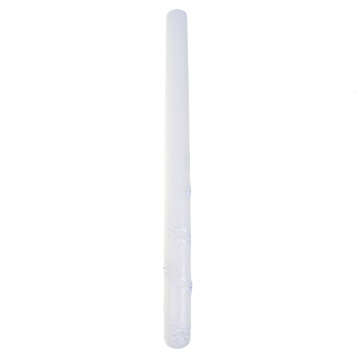 Lumanare pentru botez 40 cm x 3 cm Mini Junior LB-123D, Alb [2]