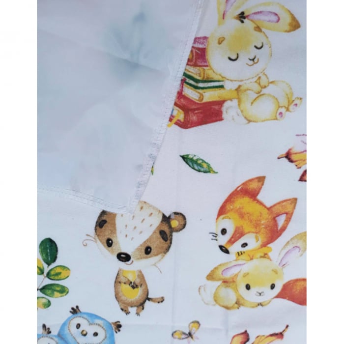 Aleza impermeabil 50 x 60 cm pentru bebelusi Mini Junior 097335-02, Multicolor [4]