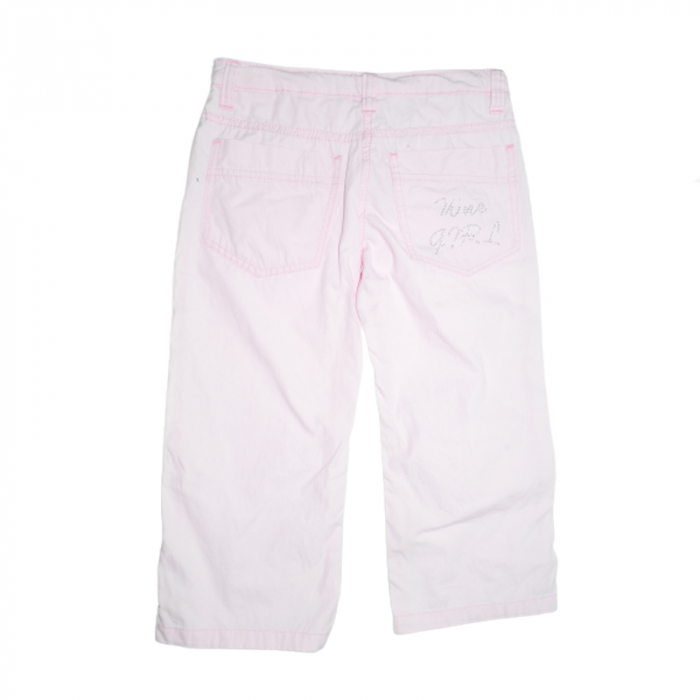 Pantaloni 3/4 din blug pentru fete Wenice WNCAT55053-2-02, Roz [2]