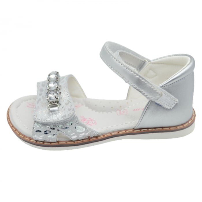 Sandale ortopedice pentru fete Tom Miki C-T71-04-K-30, Argintiu [2]