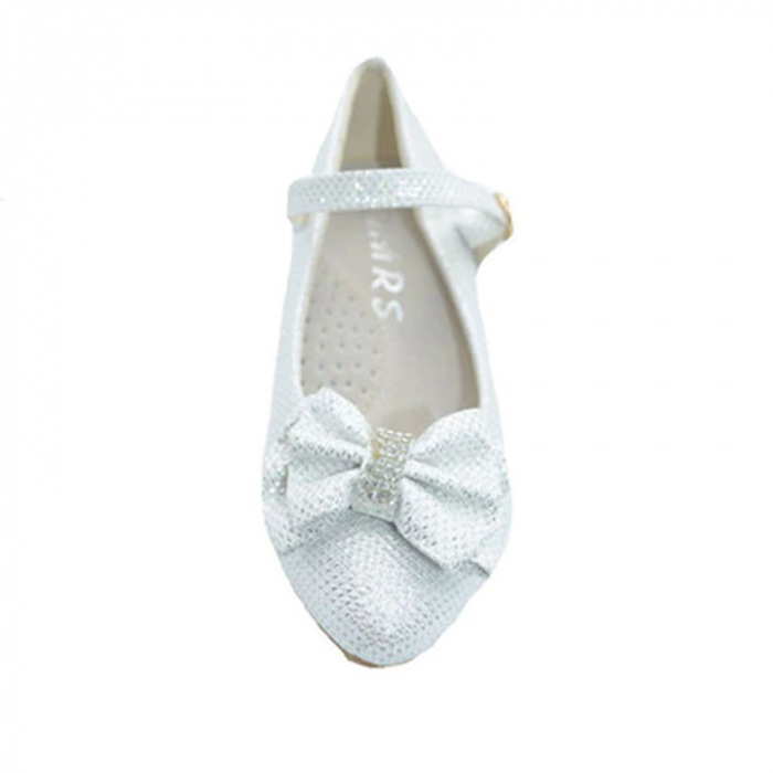 Pantofi eleganti cu toc pentru fete MRS M12821A-36, Argintiu [2]