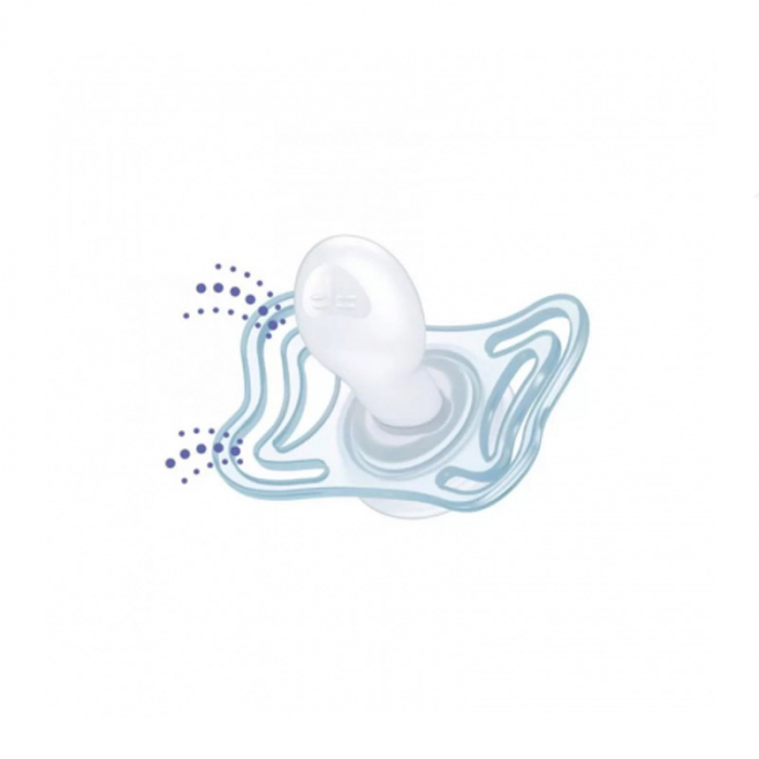 Set 2 suzete ortodontice din silicon Chicco Physio Forma Light 097098-Q, Multicolor [2]