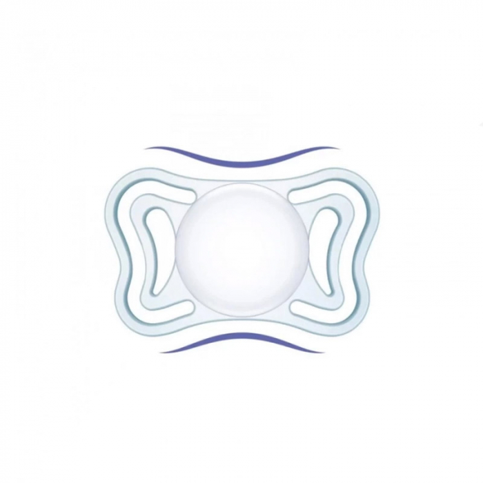 Set 2 suzete ortodontice din silicon Chicco Physio Forma Light 097098-Q, Multicolor [3]