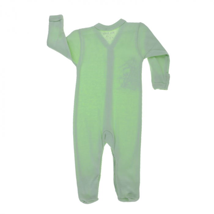 Salopeta cu maneca lunga pentru baieti Mini Bimbi MB64522-56, Verde [2]