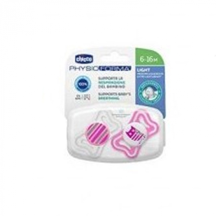 Set 2 suzete ortodontice din silicon Chicco Physio Forma Light 097098-Q, Multicolor [4]