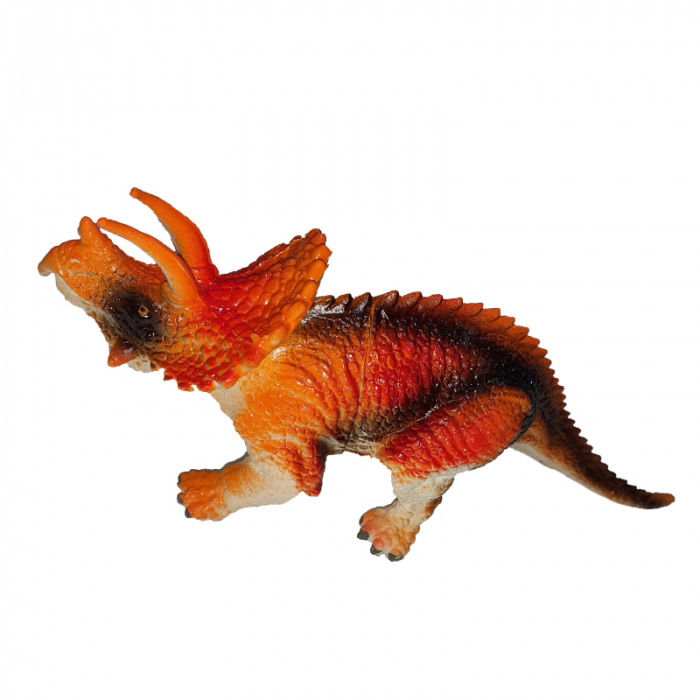 Set 5 dinozauri 18 cm Unika Toy Dinos 236002, Multicolor [2]