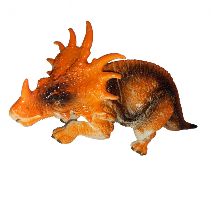Set 5 dinozauri 18 cm Unika Toy Dinos 236002, Multicolor [6]