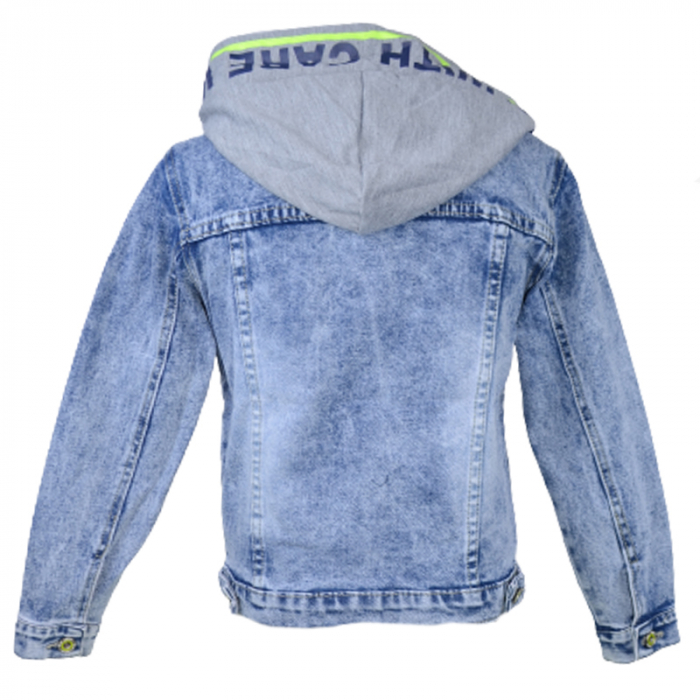 Geaca de blugi pentru baieti Happy House HB-8654-176, Albastru [2]