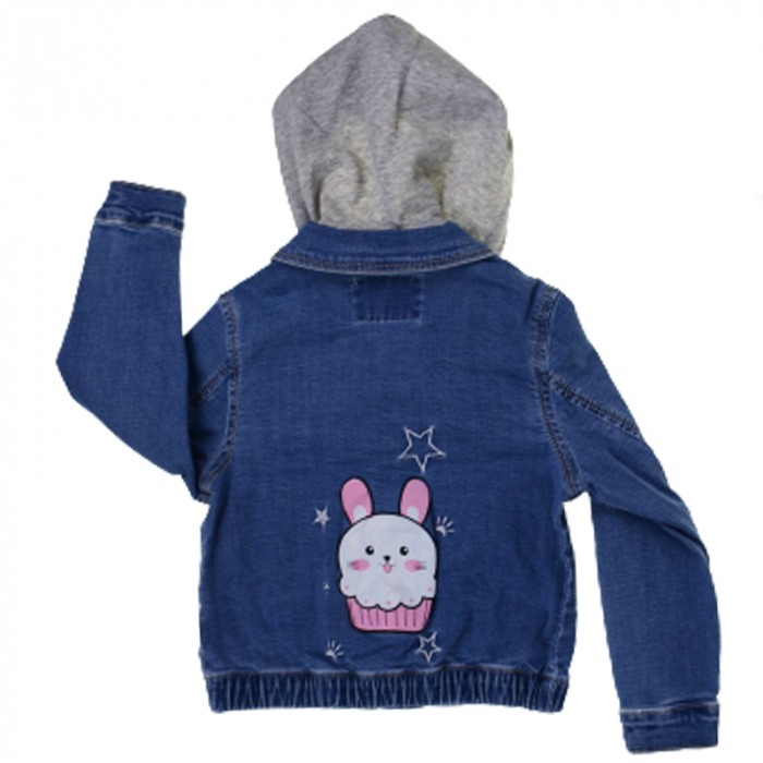 Geaca de blugi pentru fete Happy House PPS-436A, Albastru [2]
