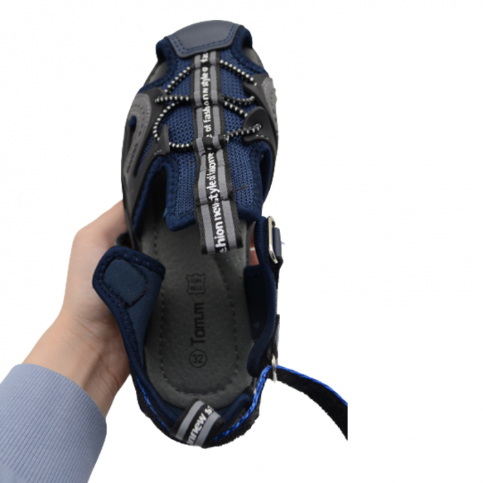 Sandale ortopedice pentru baieti Tom Miki C-T10039-C-33, Bleumarin [4]