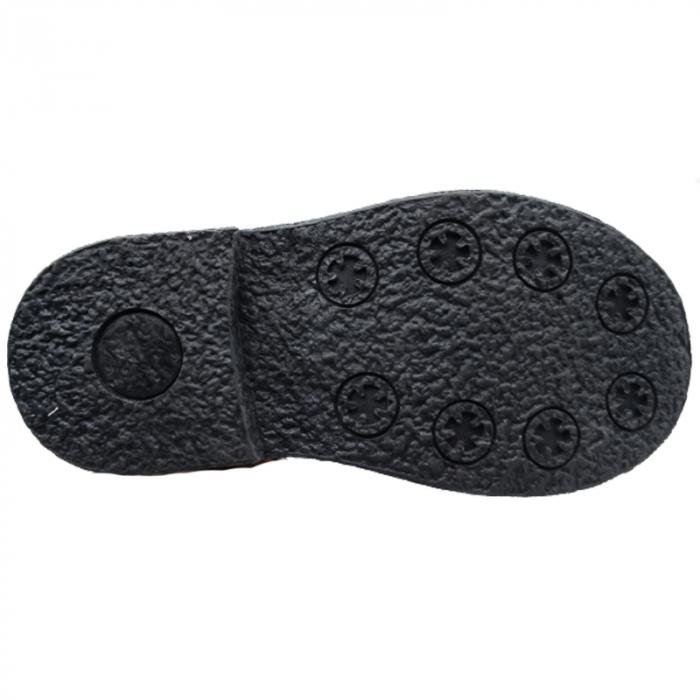 Ghete imblanite pentru fete American Club G-C17607B, Negru [2]