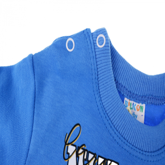 Compleu 2 piese pentru baieti Mini Junior CPBBK-56, Albastru [3]