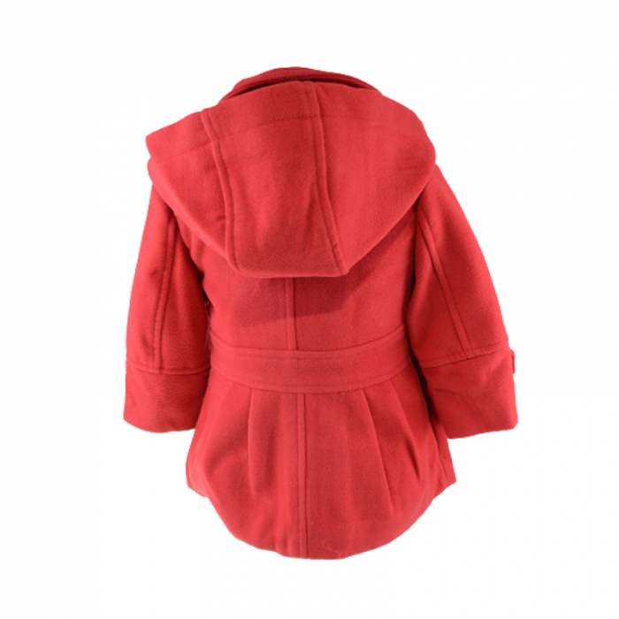 Palton cu gluga pentru fete Simply Red WJ021S-74, Rosu [2]