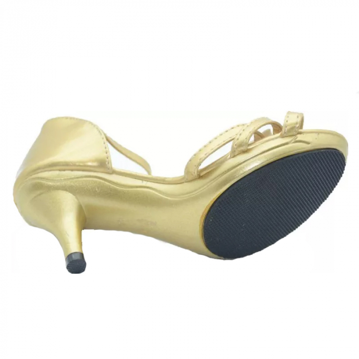 Sandale cu toc pentru fete MRS M938-20AU, Auriu [3]