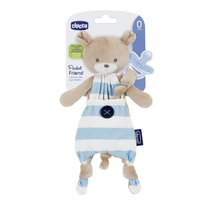 Lant pentru suzeta 0 luni + Chicco 072422-L, Bej [3]