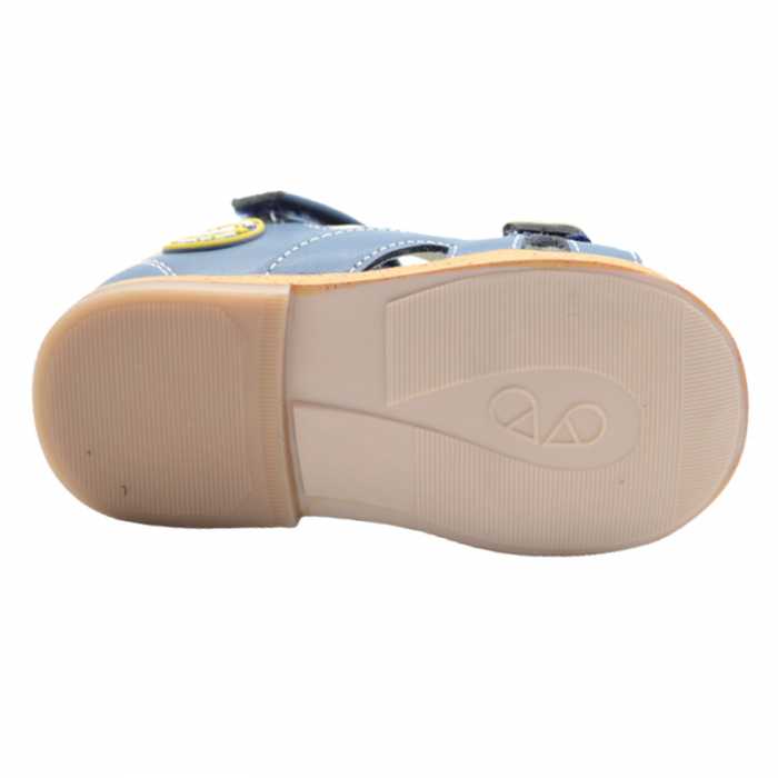 Sandale ortopedice pentru baieti WeeStep 2911750341-18, Albastru [3]