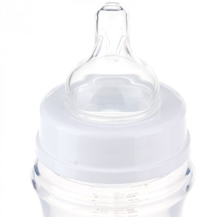 Biberon din polipropilena cu tetina din silicon 120 ml 0+ luni Canpol Babies 35/220T [3]