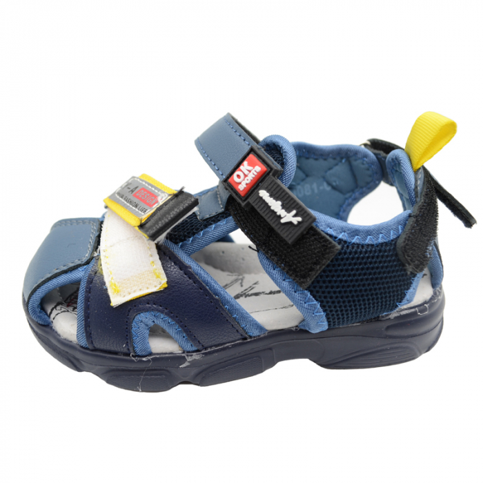 Sandale ortopedice pentru baieti Tom Miki C-10081-C-30, Bleumarin [2]