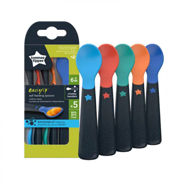 Set 5 lingurite pentru copii Tommee Tippee TT-471888A, Multicolor [2]