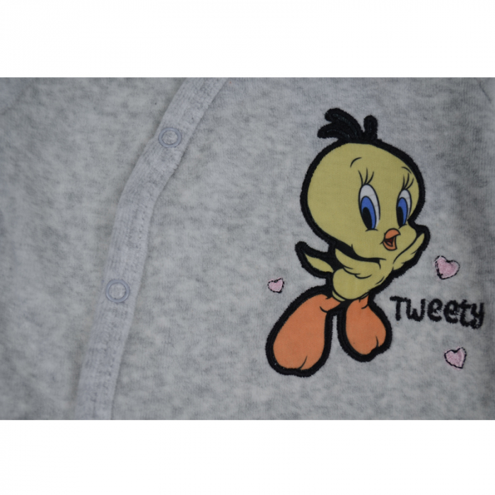 Salopeta cu maneca lunga pentru fete E Plus M Looney Tunes 381532-56, Gri [3]