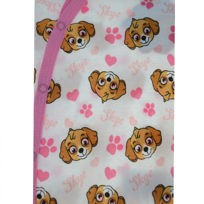 Salopeta cu maneca lunga pentru fete E Plus M Paw Patrol 381679-56, Alb [2]