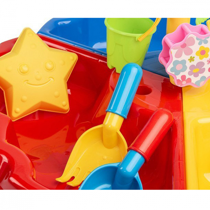Masuta de activitati pentru apa si nisip Toyz 387147, Multicolor [4]