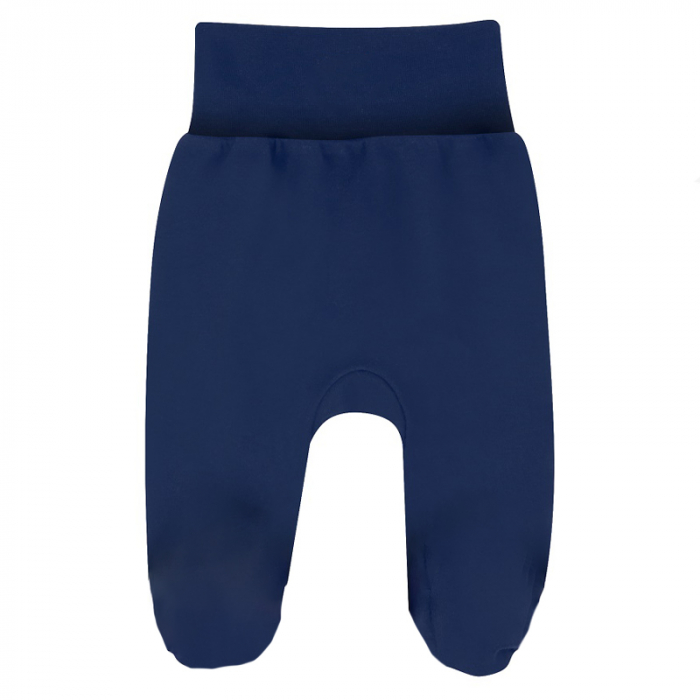 Pantaloni cu botosei pentru baieti Mini Junior 402221, Bleumarin [2]