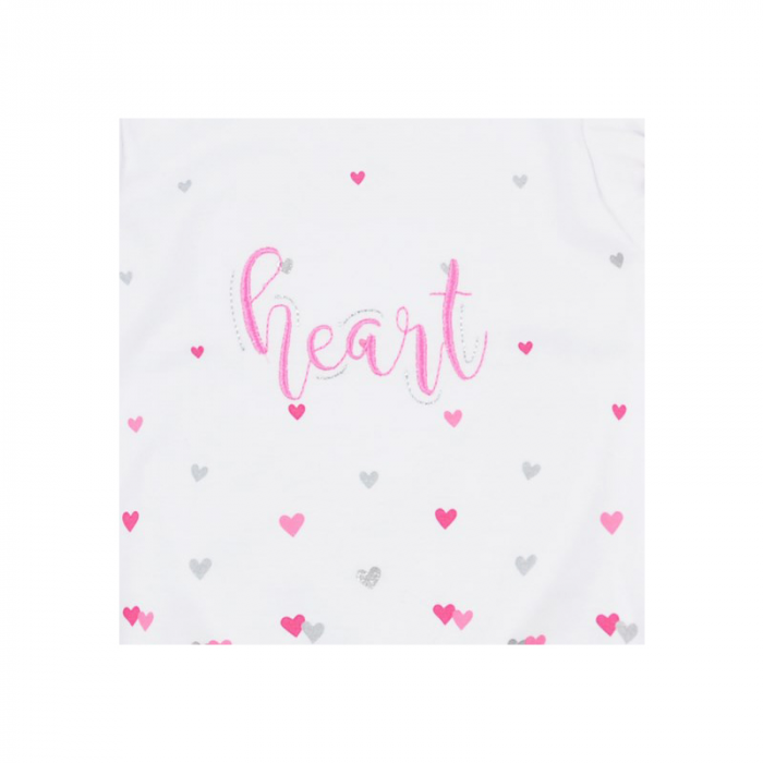 Salopeta de vara pentru fete Koala Heart 4032A-80 cm, Alb [3]