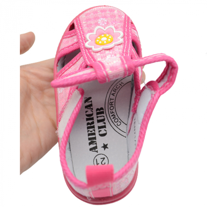 Sandale pentru fete American Club TEN71/22, Fucsia [4]